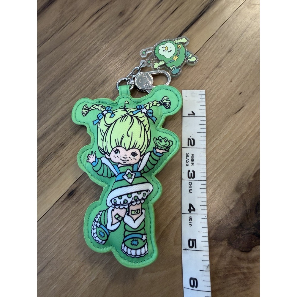 Rainbow Brite x Whatever Plush Puffy Keychain Bag Charm Hallmark Twink Green - Picture 7 of 7